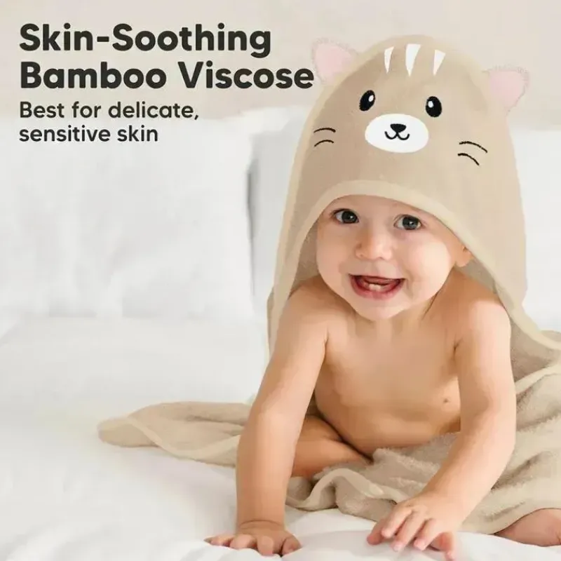 keababies__cuddle_baby_ho_SKUmflJqJPb_5.webp Keababies - Cuddle Baby Hooded Towel, Cat New