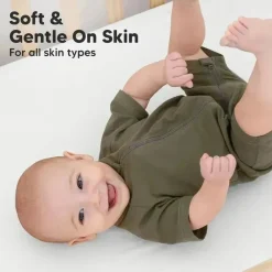 Keababies - 2-Pack Organic Cotton Fitted Crib Sheet,| Soft White Online