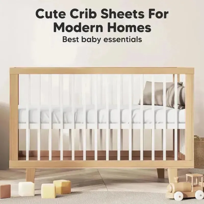keababies__pack_organic_c_SKUjQ3oCSb0_6.webp Keababies - 2-Pack Organic Cotton Fitted Crib Sheet,| Soft White Online
