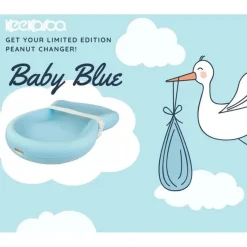 Keekaroo - Silicone Diaper Pad, Baby Blue Discount