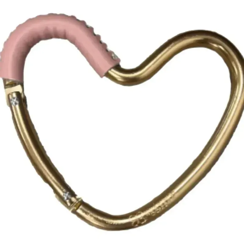 kidco__buggy_heart_hook_d_SKUkVZnZUsV_0.webp Kidco - BUGGY HEART HOOK da BUGGYGEAR, ouro rosa/couro rosa Hot