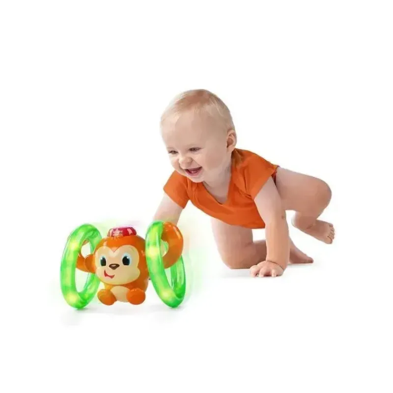 kids_ii__bright_starts_ro_SKUFwEs9ITo_3.webp Bright Starts Kids II - Roll & Glow Macaco rastejando brinquedo para bebê Discount