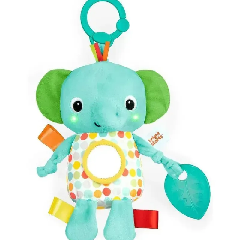 kids_ii__elefante_huggin__SKU9TtGz6gY_0.webp Bright Starts Kids II - Elefante Huggin' Lights Brinquedo musical iluminado para carrinho Outlet