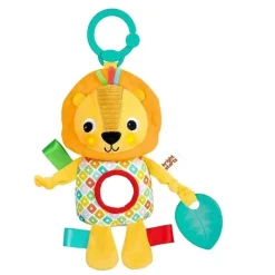 Bright Starts Kids II - Lion Huggin' Lights Brinquedo musical iluminado para carrinho de criança Clearance