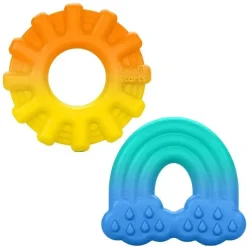 Bright Starts Kids II - Mordedor de silicone Chance Of Smiles Fashion
