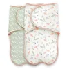 Ingenuity Kids II - 2Pk Farewell Fuss Swaddle, Posy/Floral Discount
