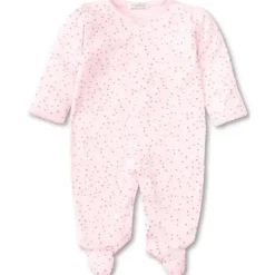 Kissy Kissy - Corações Footie para Bebê Menina, Branco/Rosa Discount