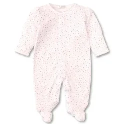 Kissy Kissy - Footie, Corações, 3-6M, Branco/Rosa New