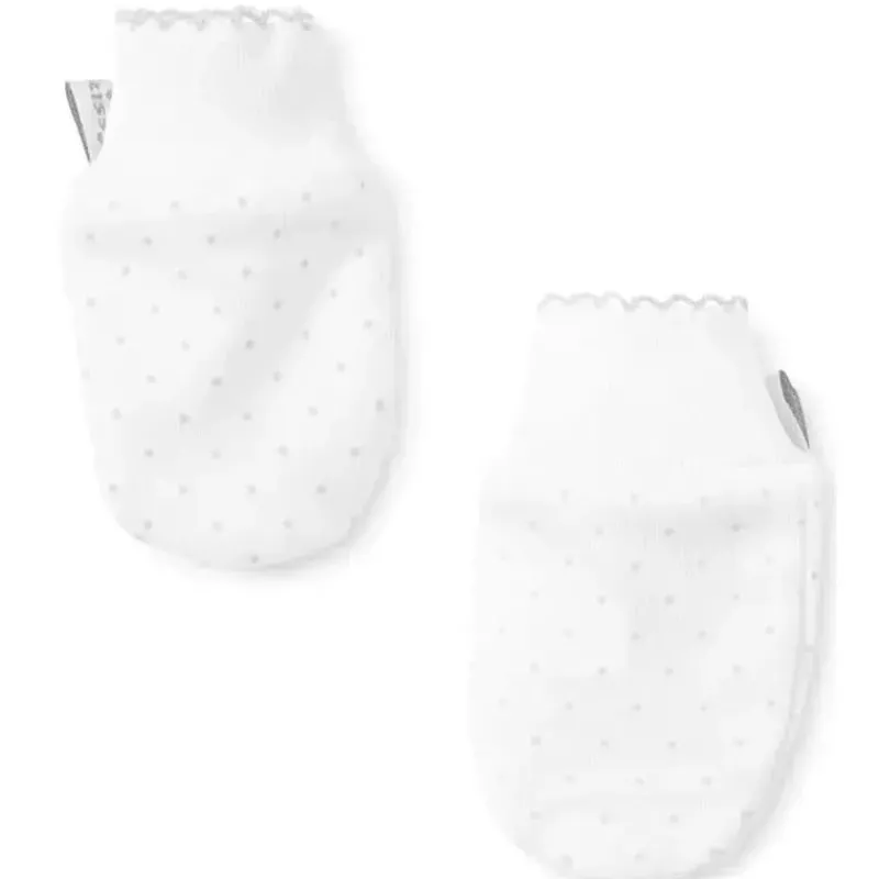 kissy_kissy__luvas_com_es_SKUF2ZYD4bC_0.webp Kissy Kissy - Luvas com estampa de bolinhas, branco/prateado Hot