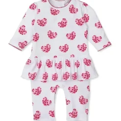 Kissy Kissy – Macacão infantil com estampa de coração de coração para meninas New