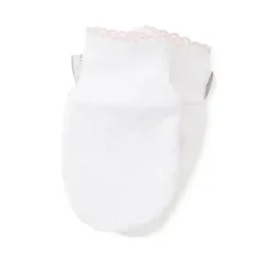 Kissy Kissy - Novas luvas com estampa de pontos, branco/rosa New
