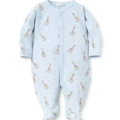Kissy Kissy - sapatilha com estampa Sophie La Girafe, azul claro Outlet