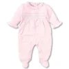Kissy Kissy - sapatinho de bebê menina com bata à mão, rosa encantado Online