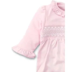 Kissy Kissy - sapatinho de bebê menina com bata à mão, rosa encantado Online