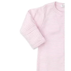 Kissy Kissy - sapatinho de bebê menina com zíper, listras rosa Best