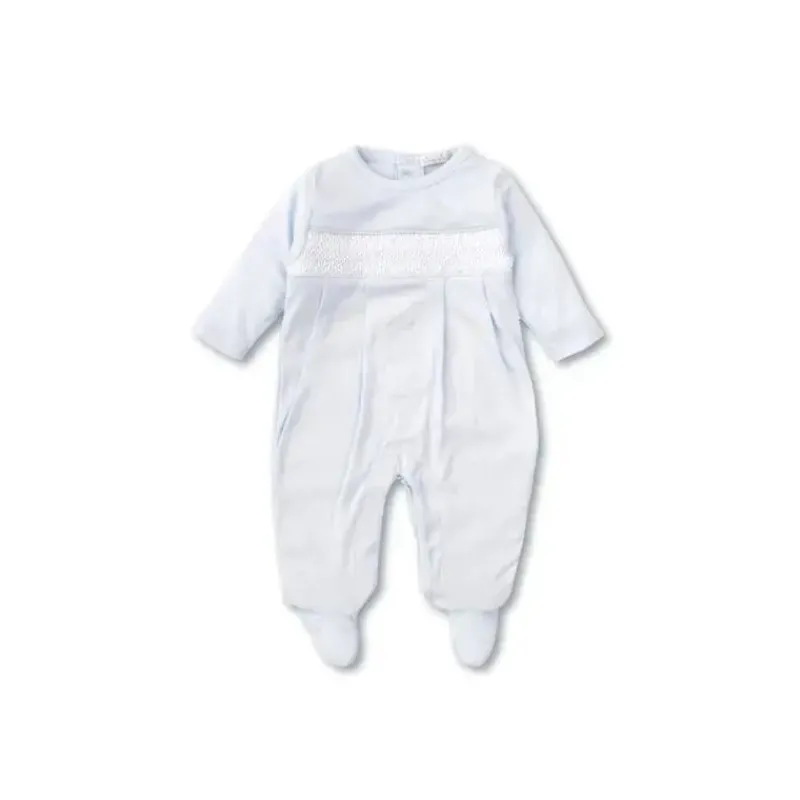 kissy_kissy__sapatinho_de_SKUtZeSvSdR_0.webp Kissy Kissy - sapatinho de bebê menino com bata à mão, azul claro Outlet
