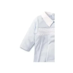 Kissy Kissy Footie com blusa de mão CLB charmed com gola azul claro Sale
