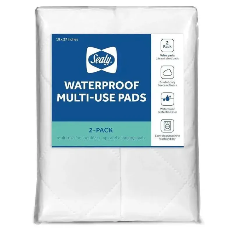 kolcraft___unidades_sealy_SKUvzheh4S9_2.webp Kolcraft - 2 unidades Sealy multiuso à prova d'água para colchão de berço New