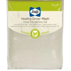 Kolcraft - Almofada protetora de colchão de pelúcia Sealy Healthy Grow para berço Discount