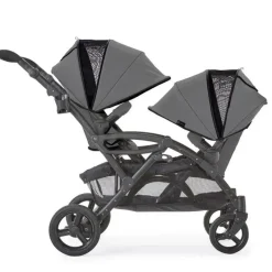 Kolcraft - Contours Options Elite V2 Double Stroller, Carvão Online