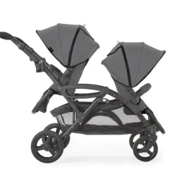 Kolcraft - Contours Options Elite V2 Double Stroller, Carvão Online