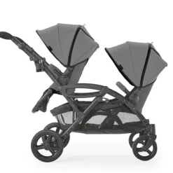 Kolcraft - Contours Options Elite V2 Double Stroller, Carvão Online