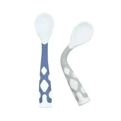 Kushies Baby Kushies - 2 unidades de colher de silibend, areia/azul Online