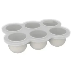 Kushies Baby - Bandeja de silicone SiliFreeze para armazenamento de alimentos cinza Hot