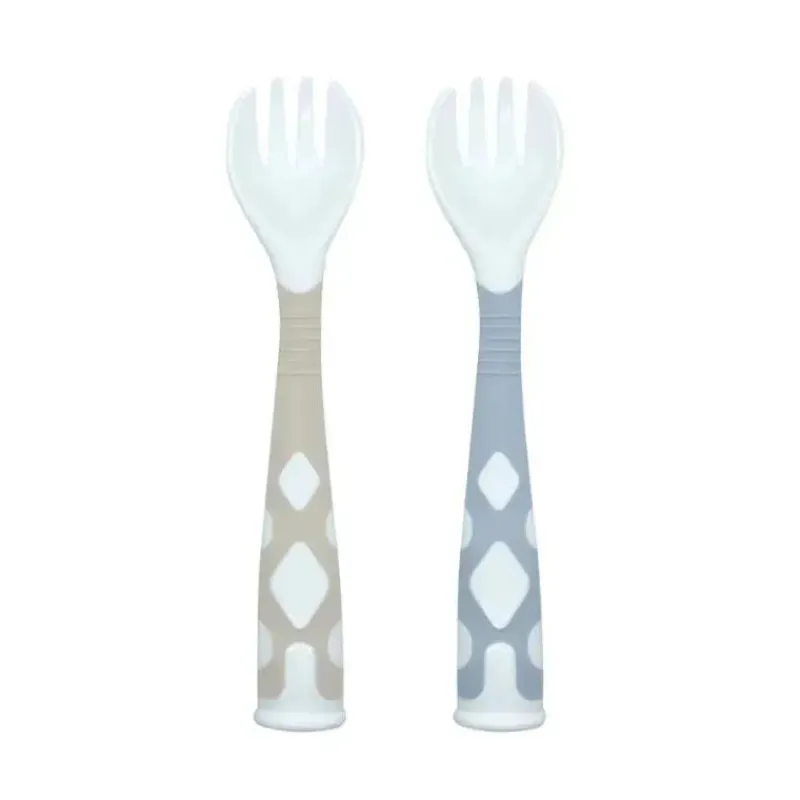 kushies_baby__garfos_sili_SKUzfrNtFdu_0.webp Kushies Baby - Garfos Silibend, 2 unidades, Areia / Azul Clearance