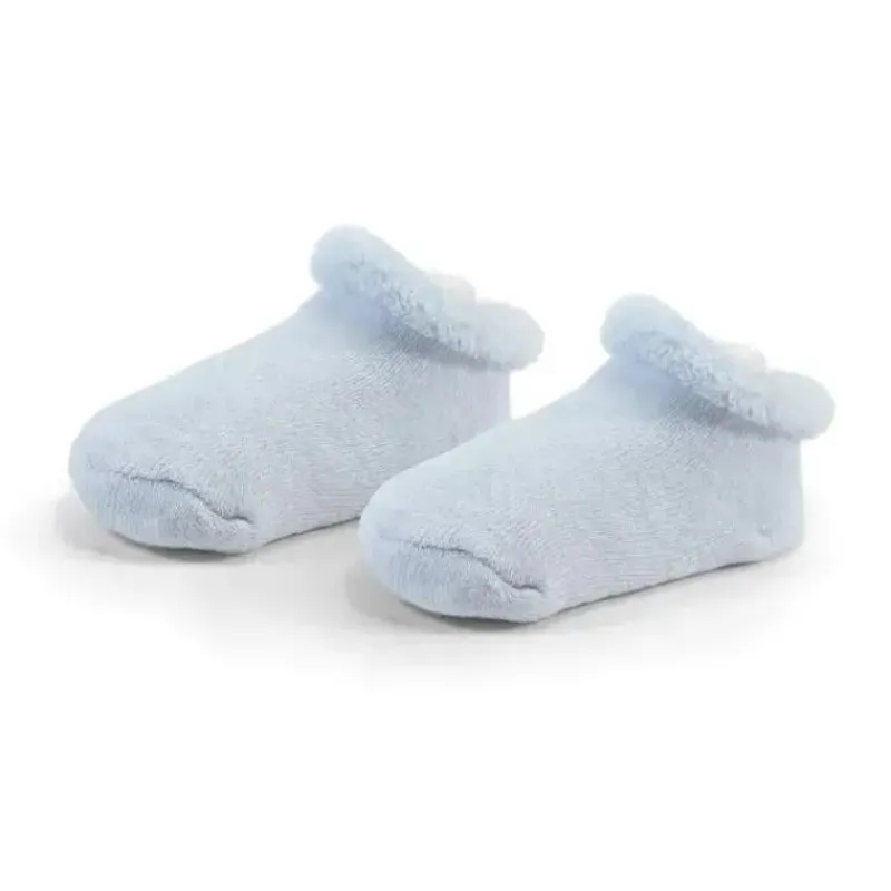 kushies_baby__pk_boy_meia_SKUHpL8sTUZ_2.webp Kushies Baby - 2Pk Boy Meias Terry, 0/3M, Gelo Sólido/Estrelas Discount