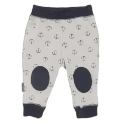 Kushies Baby Kushies St Tropez Boy Tocar Pant Lt Gray - Preemie | Calças de bebê Fashion