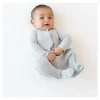 Kyte Baby - Baby Neutral Zippered Footie In Storm Sale
