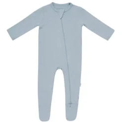 Kyte Baby - Baby Zippered Footie In Fog Fashion