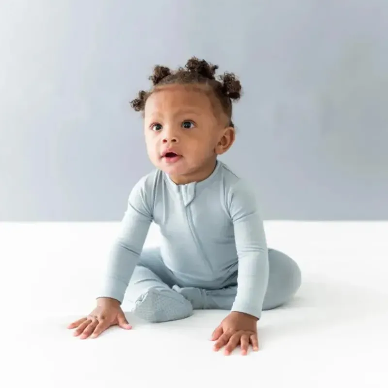 kyte_baby__baby_zippered__SKUPEqIlCJp_2.webp Kyte Baby - Baby Zippered Footie In Fog Fashion