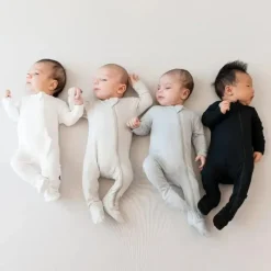 Kyte Baby - Baby Zippered Footie In Cloud Outlet