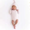 Kyte Baby - Boné Bambu Baby com Nó em Blush Online