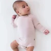 Kyte Baby - Long Sleeve Bodysuit In Blush Fashion