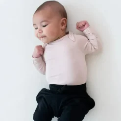 Kyte Baby - Long Sleeve Bodysuit In Blush Fashion