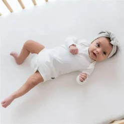 Kyte Baby - Long Sleeve Bodysuit In Cloud Best
