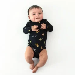 Kyte Baby - Long Sleeve Bodysuit Harry Potter Midnight Icon Best