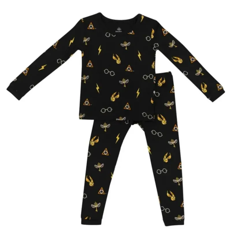 kyte_baby__long_sleeve_pa_SKU7DuDepse_2.webp Kyte Baby - Long Sleeve Pajamas Harry Potter Midnight Icon Online