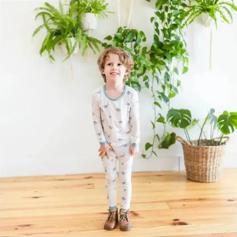 kyte_baby__toddler_pajama_SKUEDnBsMLL_2.webp Kyte Baby - Toddler Pajama Set In Jurassic Hot