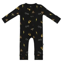 Kyte Baby - Zippered Romper Midnight Icon Harry Potter Clearance