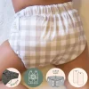La Petite Ourse - Baby Wide Elastic Pocket Diaper Rust Fashion