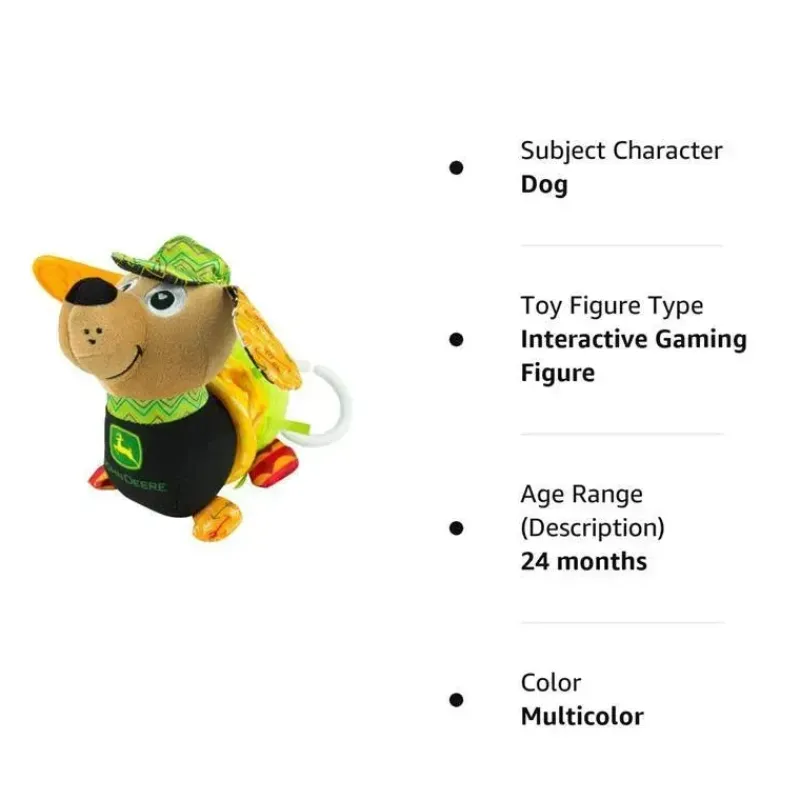 lamaze__cadeira_de_carro__SKUS8G9OIP2_1.webp Lamaze - Cadeira de carro e carrinho de bebê John Deere Corn E Dogg Discount