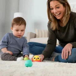 Lamaze - Crawl & Chase Pug Popper™ - Brinquedo sensorial para bebês Clearance