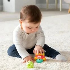 Lamaze - Crawl & Chase Pug Popper™ - Brinquedo sensorial para bebês Clearance