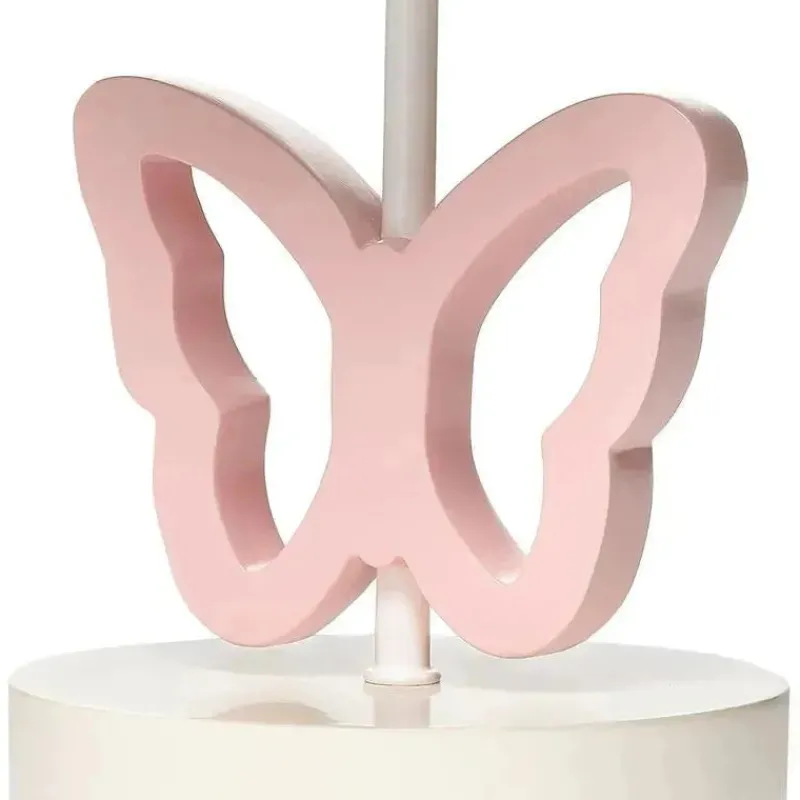 lambs_ampamp_ivy__abajur__SKUhjiP2whx_1.webp Lambs u0026 Ivy Lambs & Ivy - Abajur de berçário de borboleta rosa Baby Blooms com abajur floral e lâmpada Hot
