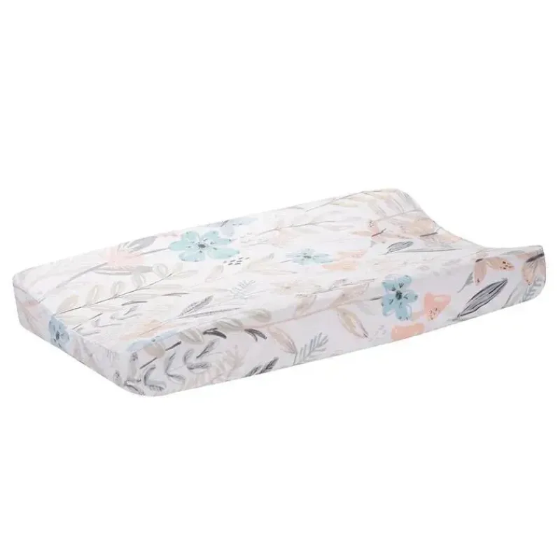 lambs_ampamp_ivy__capa_de_SKUGcVCWLHu_1.webp Lambs u0026 Ivy Lambs & Ivy - Capa de almofada macia para troca de fraldas Baby Blooms aquarela floral/borboleta Hot