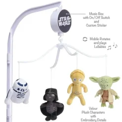 Lambs u0026 Ivy Lambs &amp; Ivy - Clássico Móvel Musical Star Wars New